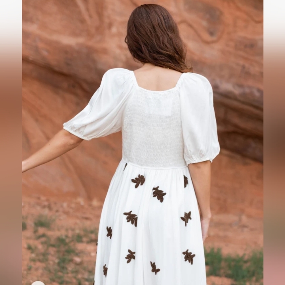 Polagram square neck dress - Picture 3 of 3